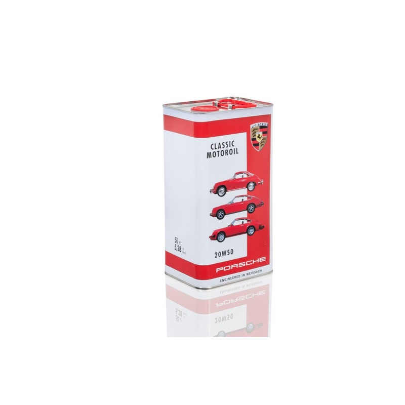 Porsche Classic Motor Oil – 20W-50 5L – All 356s/914/911  000-043-209-29