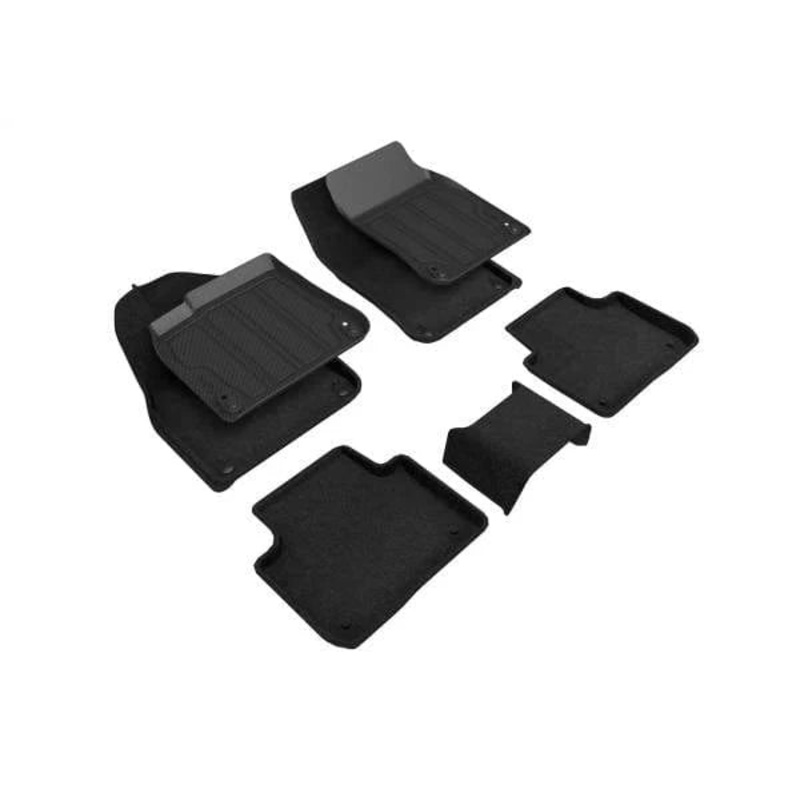 Porsche Floor Mat Set Black – Cayenne 19-24