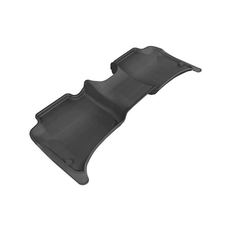 Porsche Rear Floor Mat Black – Cayenne 11-18  L1PO01021509