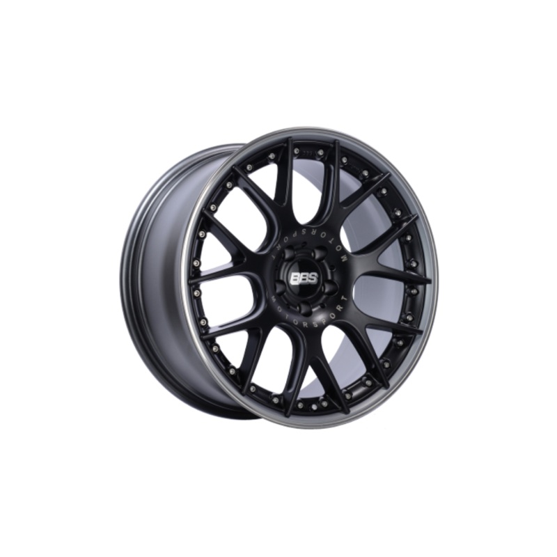 Porsche Wheel 20×9 ET48 Satin Black Center Platinum Lip  CH658BPPO