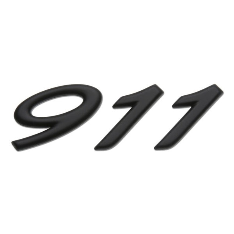 Porsche 911 Emblem Black – 911 95-98  9935592370170C