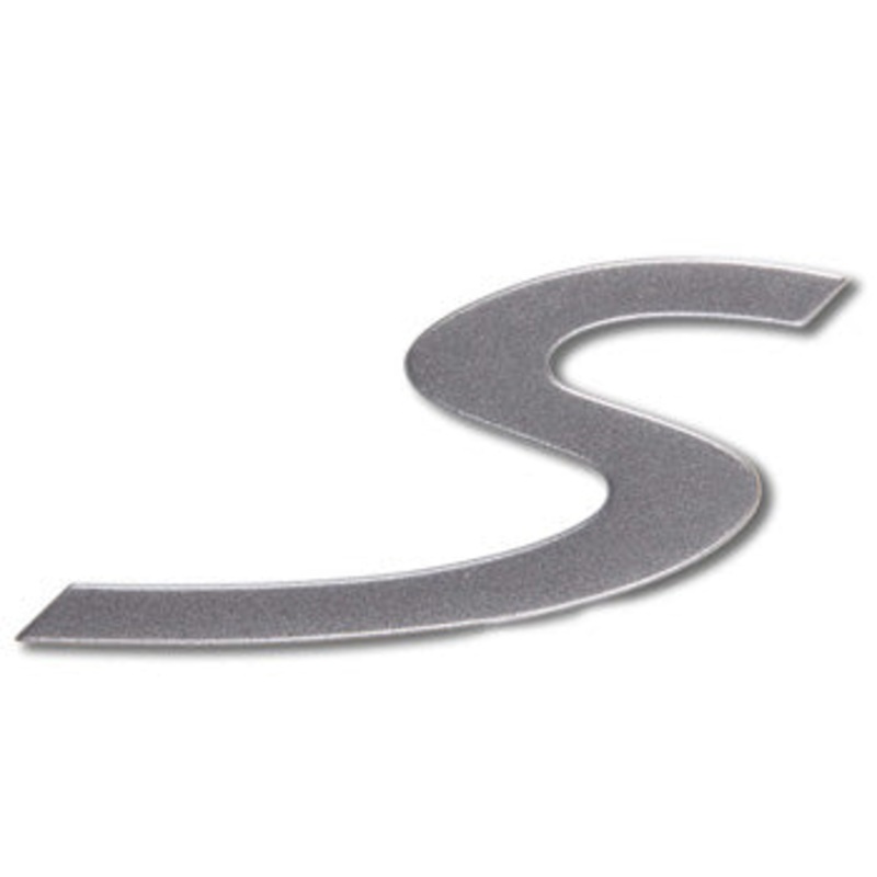 Porsche S Emblem Steel Grey – 911 95-98  9935592430161W