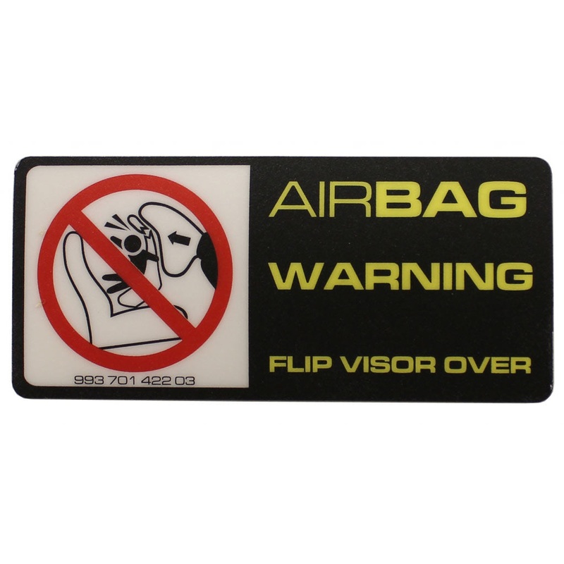 Porsche Airbag Decal – 911/928/968/Boxster 94-05  993-701-422-03