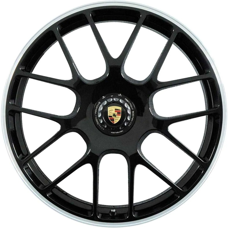 Porsche Rear Black Alloy Wheel 11JX19 ET51 – 911 09-12  99736416304041