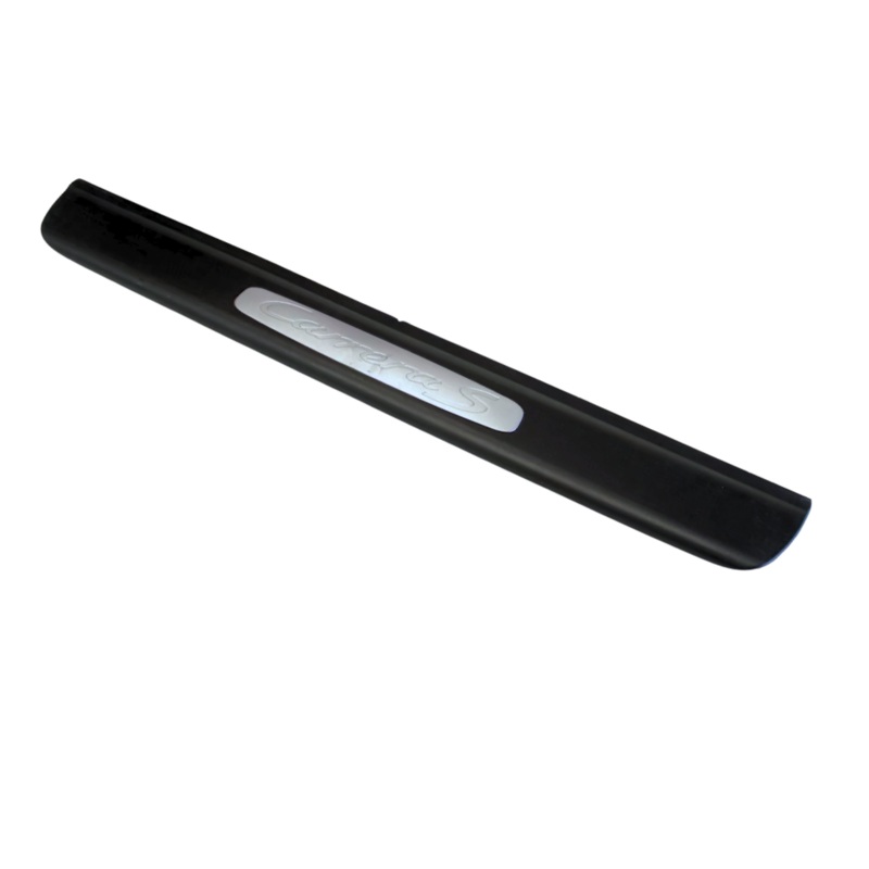 Porsche Door Sill Plate Black – 911 05-12