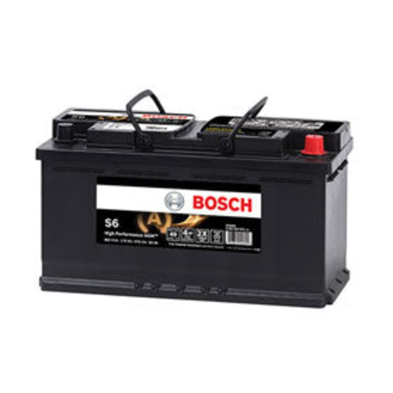 Battery – Bosch S6 AGM High Performance, 911/Cayenne/Panamera/Macan/912/928 (1974-1986)