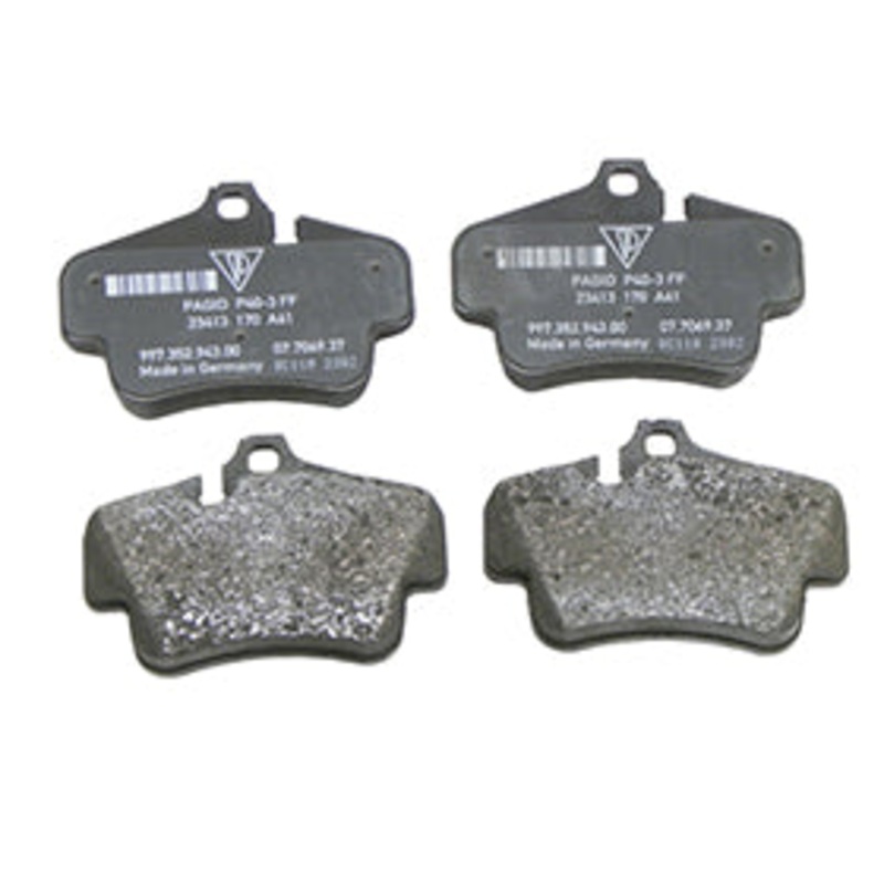 Brake Pad Set, 911/Boxster/Cayman (2001-2012)