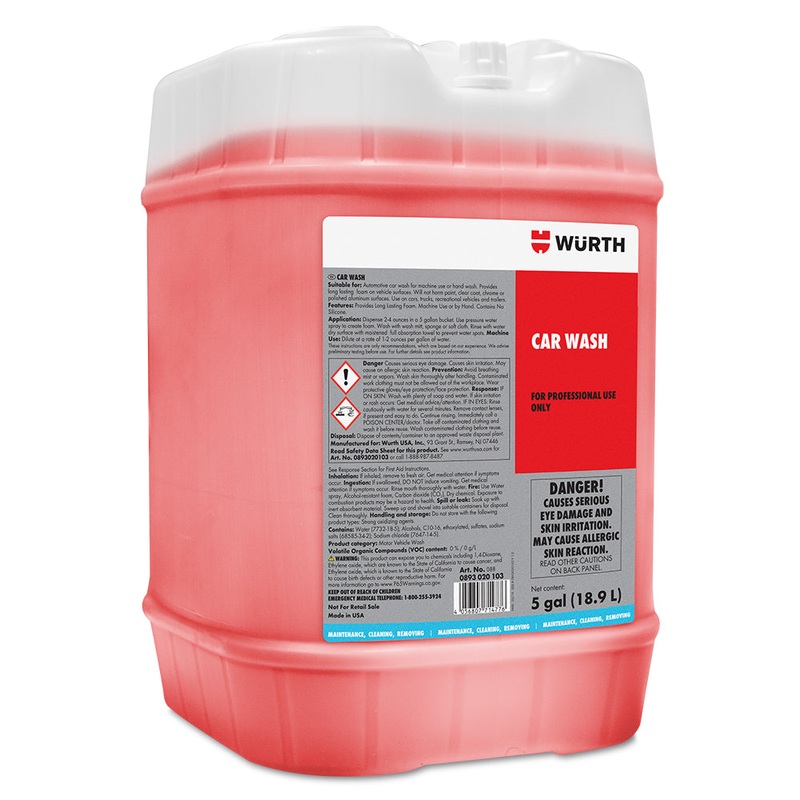 Porsche Car Wash 5 Gallon  0893020103