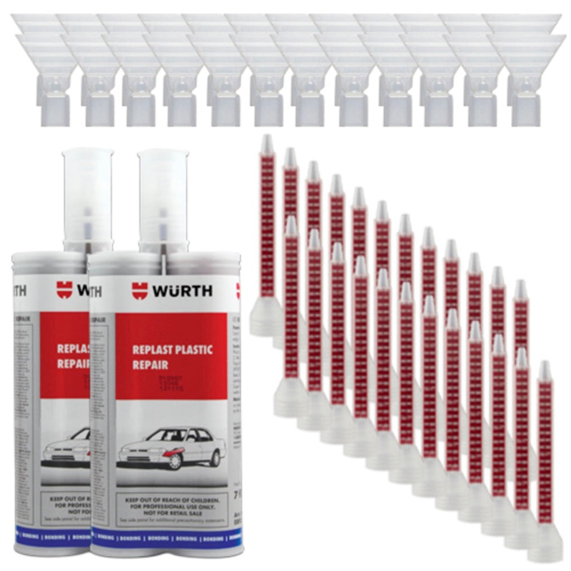 Porsche Replast Plastic Repair Tips and Mixers kit  1964893302
