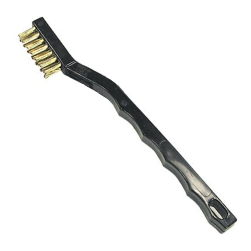 Porsche Brass Small Brush 7-1/4 in  17146994
