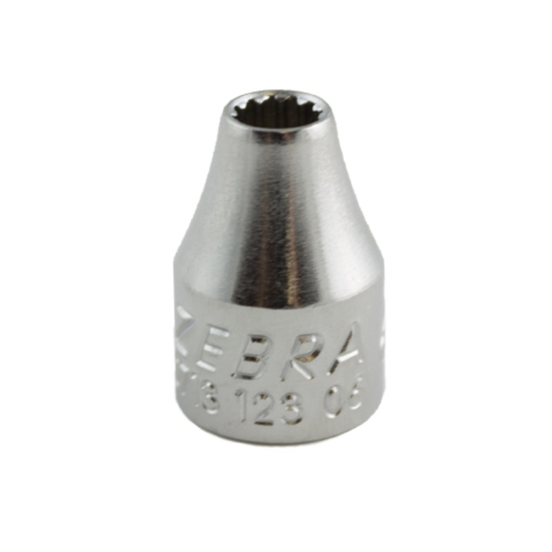 Porsche Zebra 1/4 Inch Multi-Socket 5.5 mm  0713113055