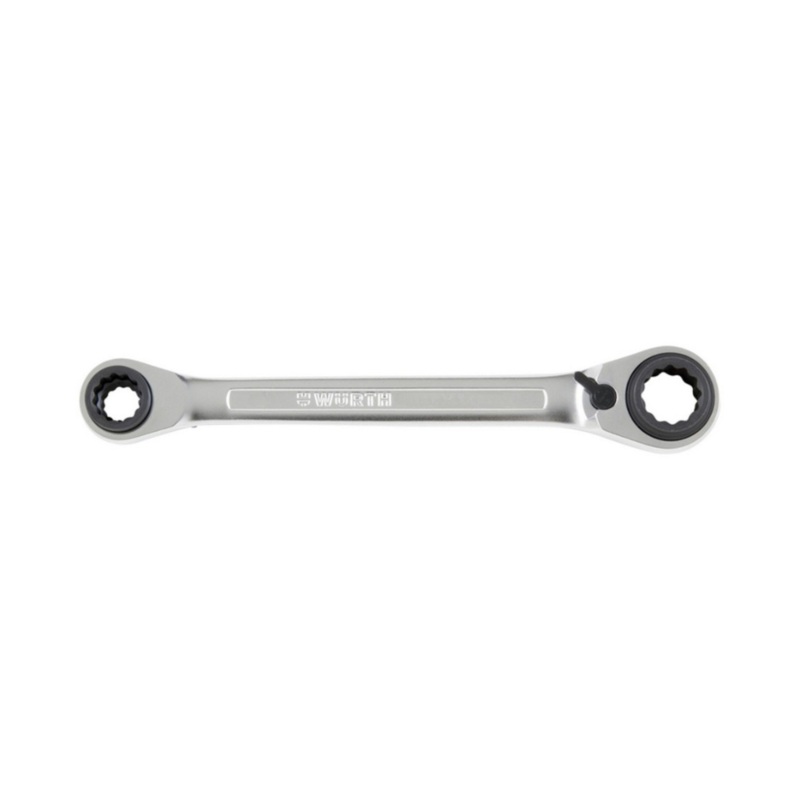 Porsche Zebra Powerdriv 4-In-1 Double Box End Ratchet Wrench  0714257017