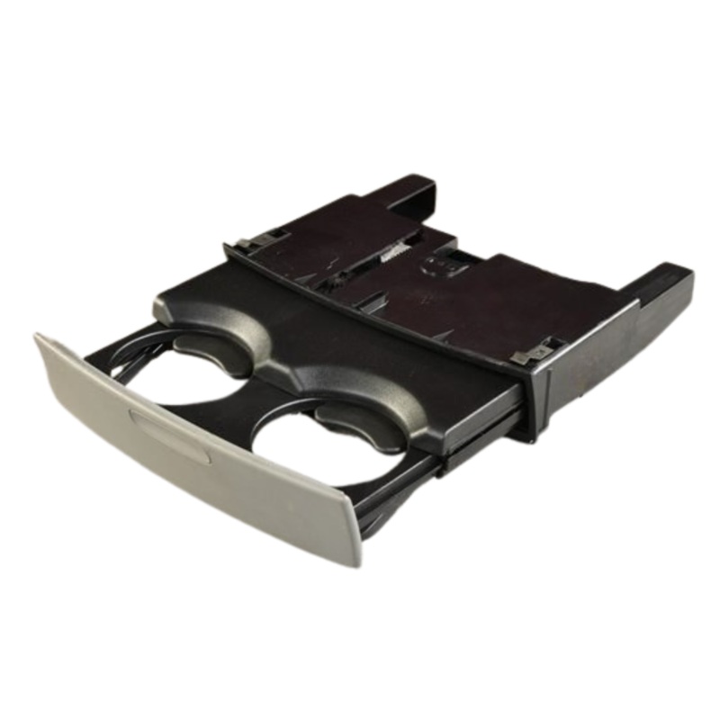 Porsche Centre Console Cup Holder – Steel Grey – Cayenne | 2003-2010  955552286037BA