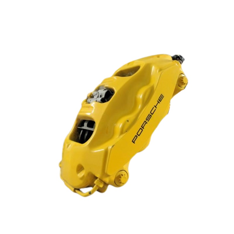 Porsche Rear Left Disc Brake Caliper – Yellow – Cayenne | 2008-2010  955-352-421-80