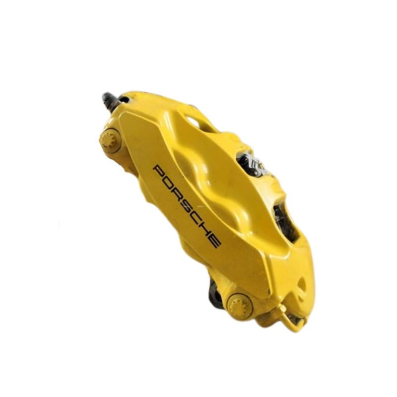 Porsche Rear Right Disc Brake Caliper – Yellow – Cayenne | 2009-2010  955-352-422-80