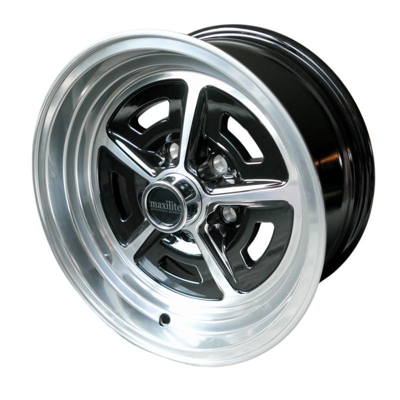 Maxilite Magnum 500 Style Black Wheel – 8×15 inch  MA5008155120