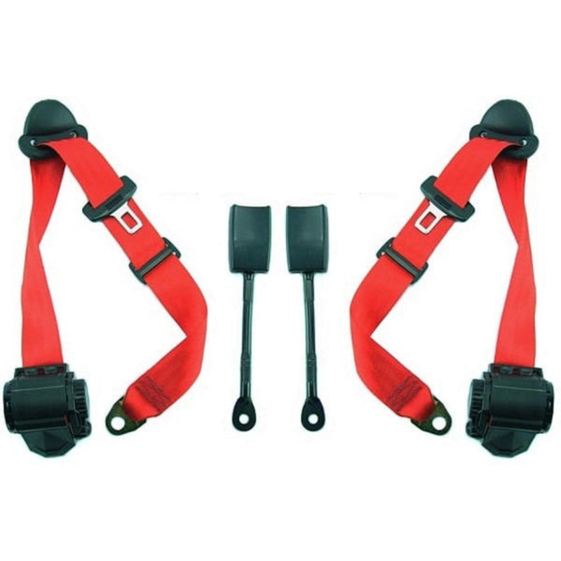 Porsche RS Style 3 Point Seat Belts – 911 | 1989-1994  FS-POR-964-SBR