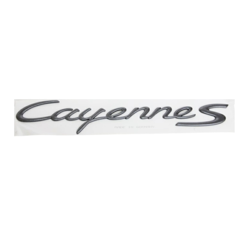 Porsche Cayenne S Logo – Titanium Metallic – Cayenne | 2003-2006