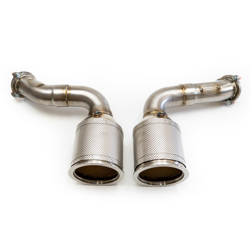 Porsche Primary Sport Catalytic Converters – Cayenne | 2019-2024  FS-POR-E3S-SC