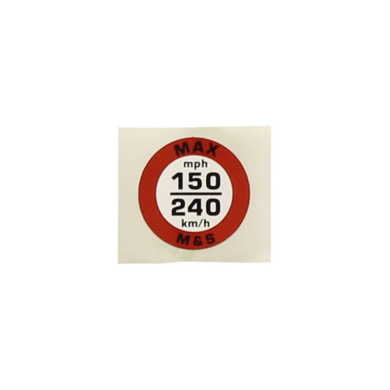 Maximum Speed Sticker – Cayenne | 2007-2010