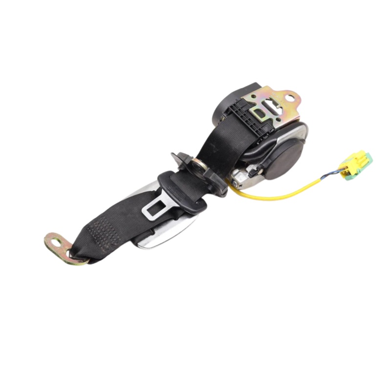 Three Point Seat Belt – Rear Left – Black – Cayenne | 2003-2005