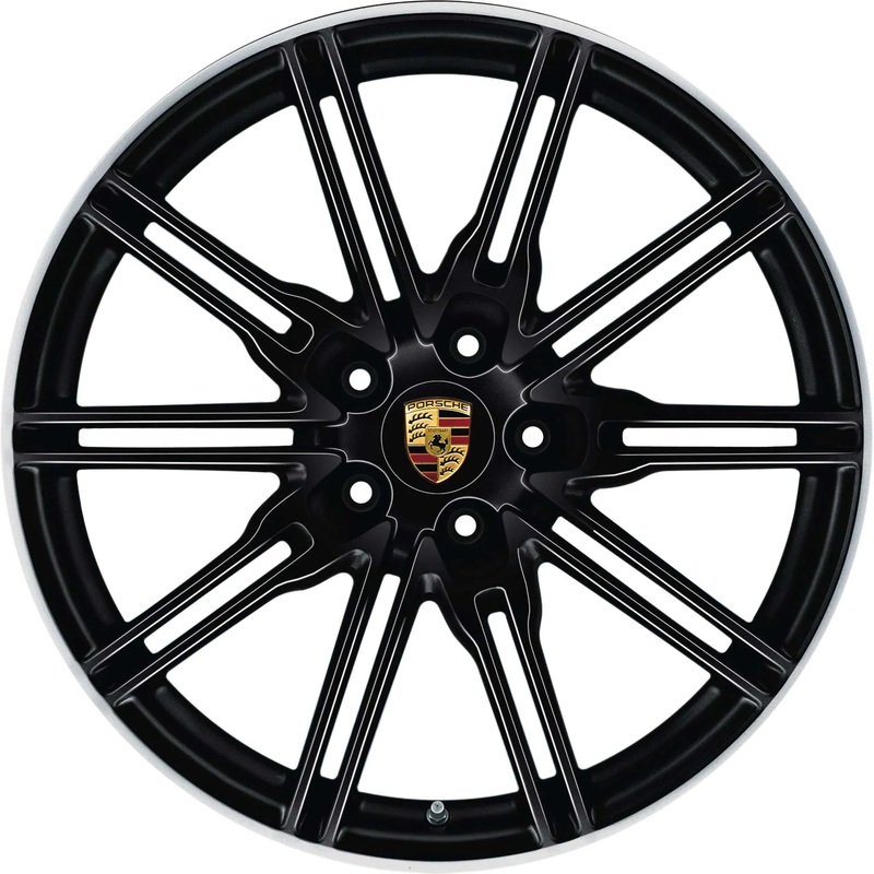 Black Alloy Wheel – 10JX21 – ET50 – Cayenne | 2011-2018