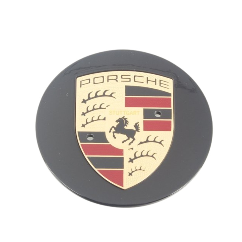 Round Gloss Black Convex Center Cap – 911 | Cayenne | 2011-2018