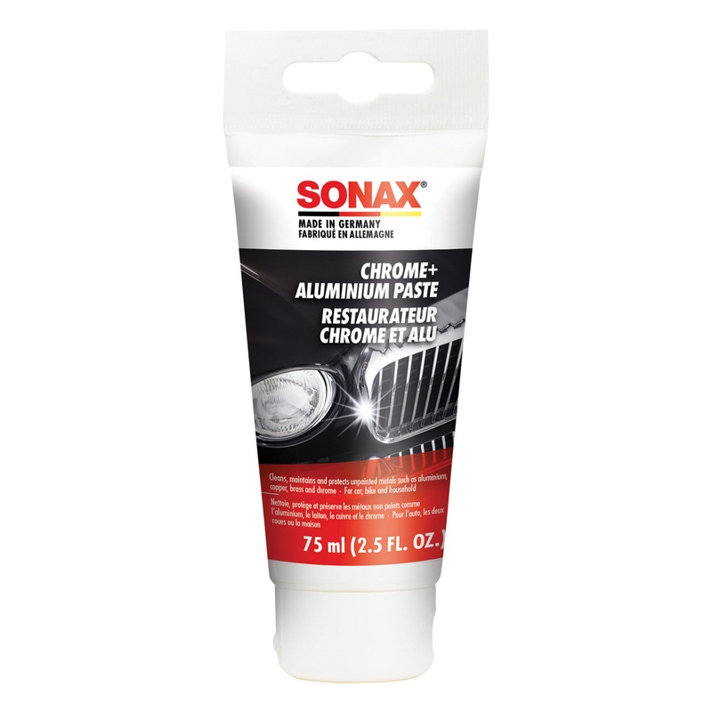 Sonax Chrome And Aluminum Paste – 75 ML