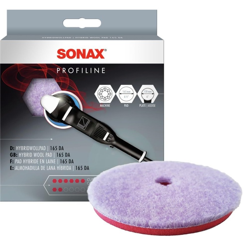 Sonax Hybrid Wool Pad 165 DA – 6.5 Inch