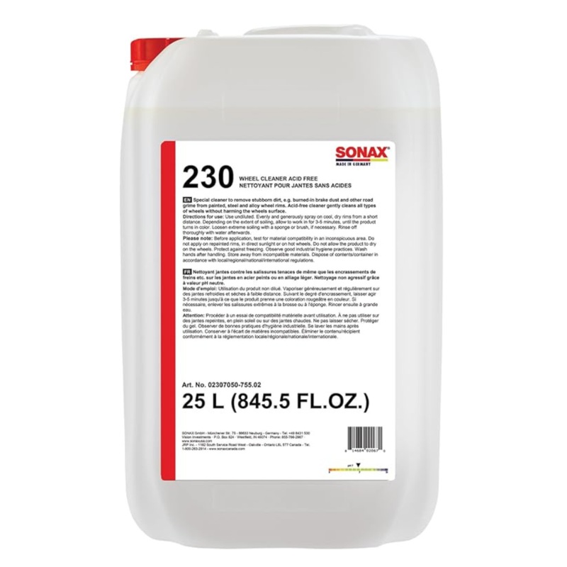 Sonax Wheel Cleaner Plus – 25l