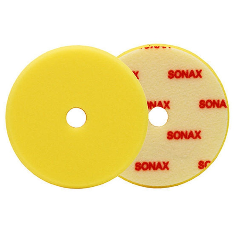 Sonax Yellow Dual Action Soft Polishing Pad – 5.5 inch