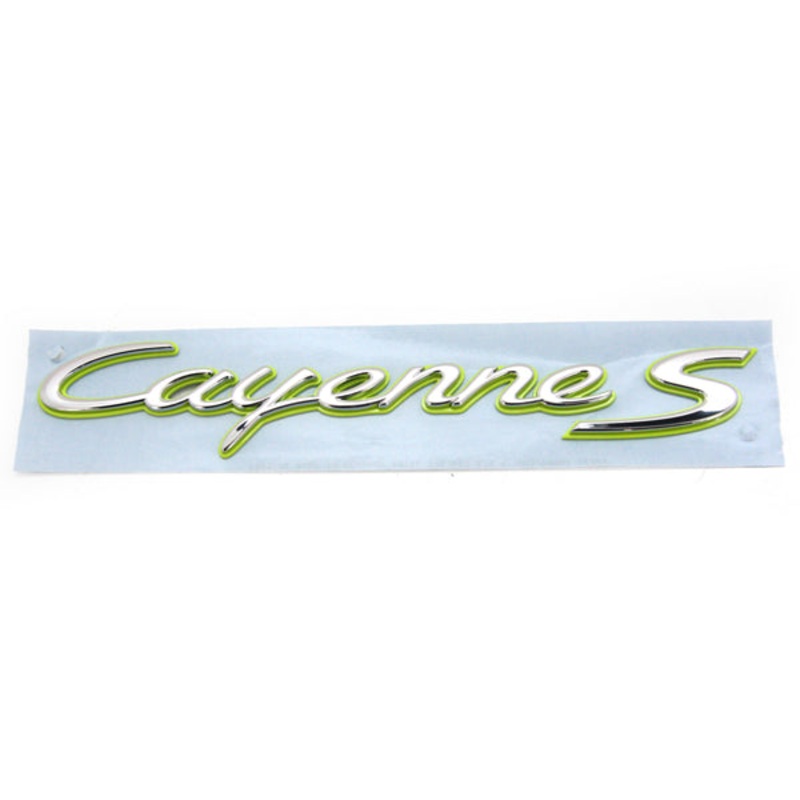 Cayenne S Hatch Emblem – Chrome – Cayenne | 2011-2018