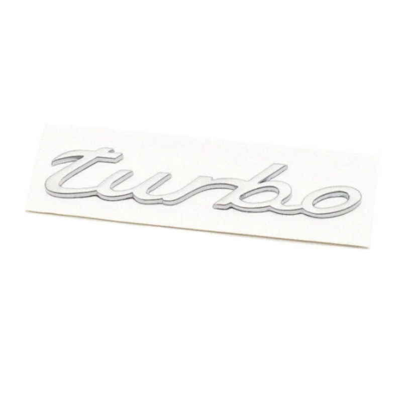 Turbo Hatch Emblem – Chrome – Cayenne | 2011-2018