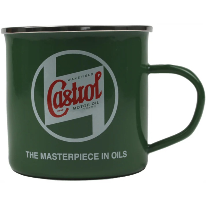 Castrol Classic Enamelled Tin Mug
