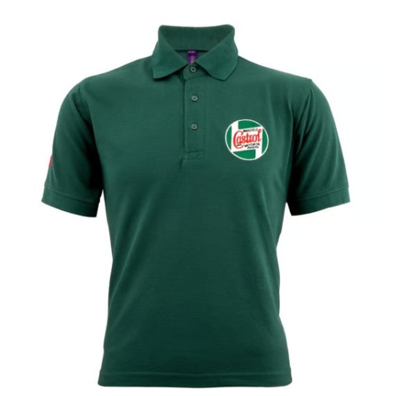 Castrol Classic Polo Shirt – Green – XL