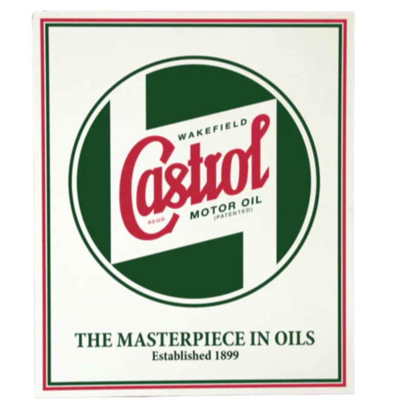 Castrol Classic Wall Sign – 500 X 600mm