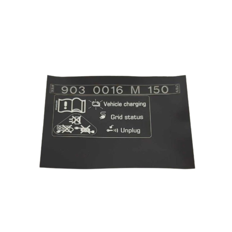 Charging Socket English Sticker – Cayenne | 2011-2018