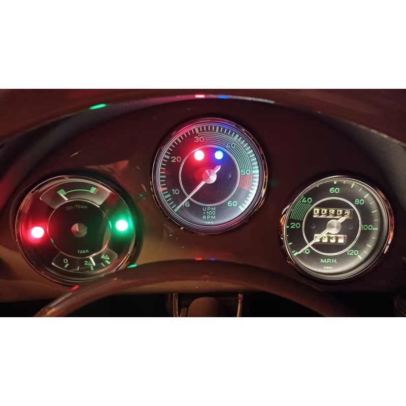 Dash Light Kit – 6 Volt – 356A | 356B | 1955-1961