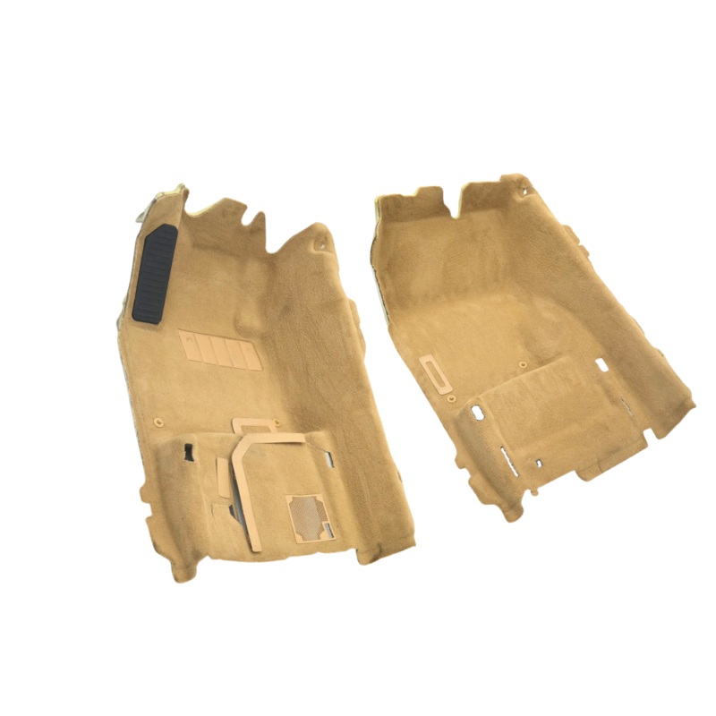 Front Floor Carpet – Luxor Beige – Cayenne | 2011-2018