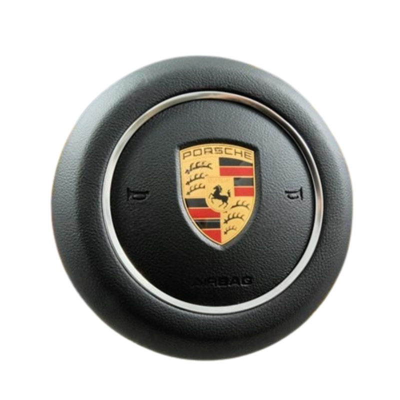 Steering Wheel Airbag Unit – Black – Cayenne | 2015-2018