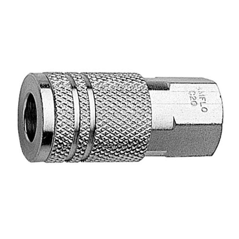 1/4 Inch Industrial Milton Female NPT Air Coupler – 3/8 Inch