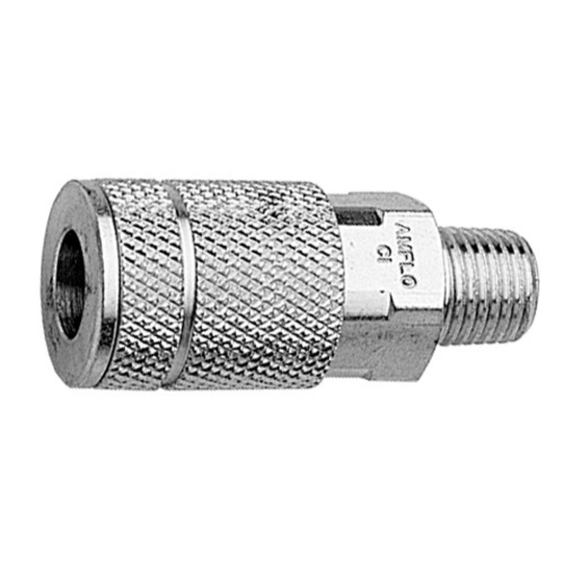 Auto Standard Truflate Mnpt Air Coupler – 1/4 Inch