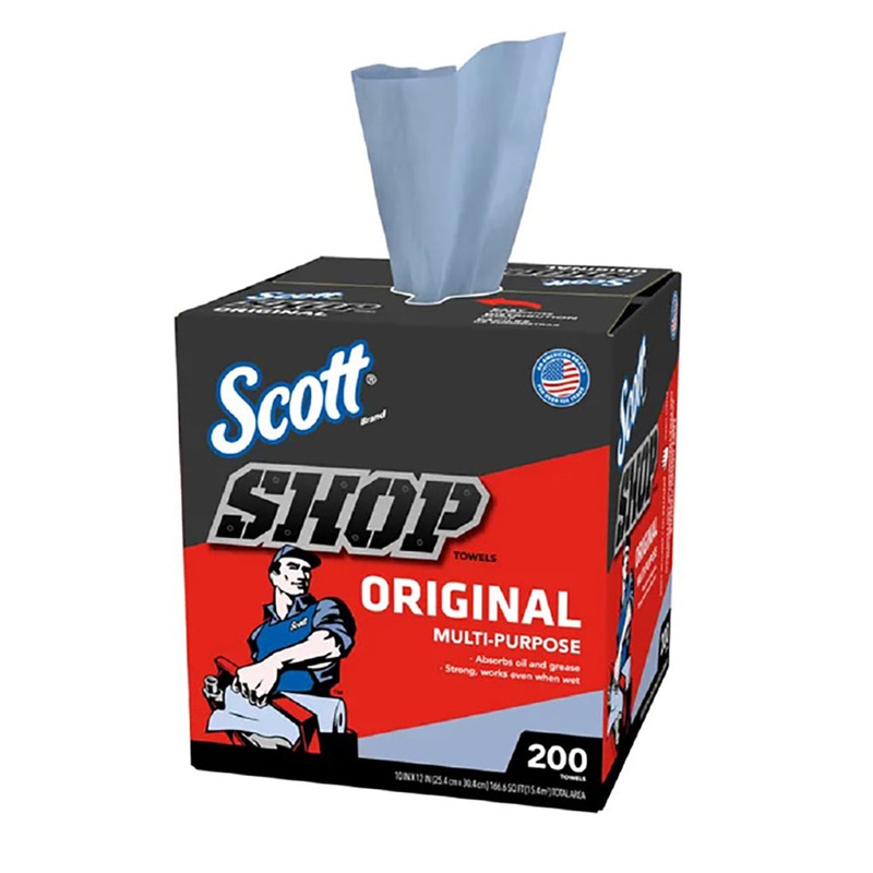 Scott Blue Shop Towels 200 Piece