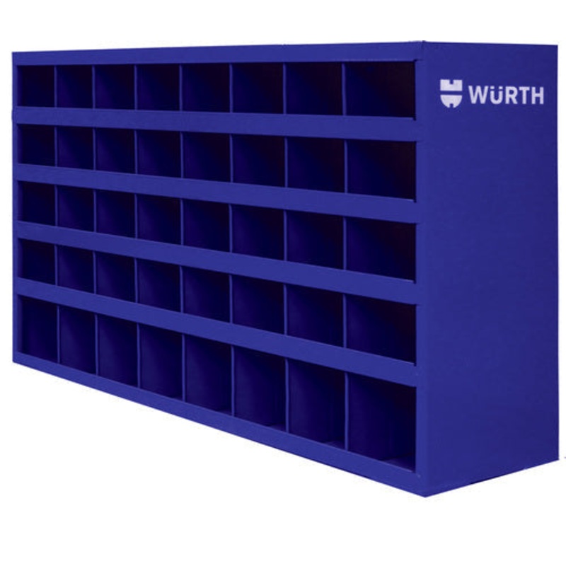 40 Compartment Storage Bin – OEM Blue