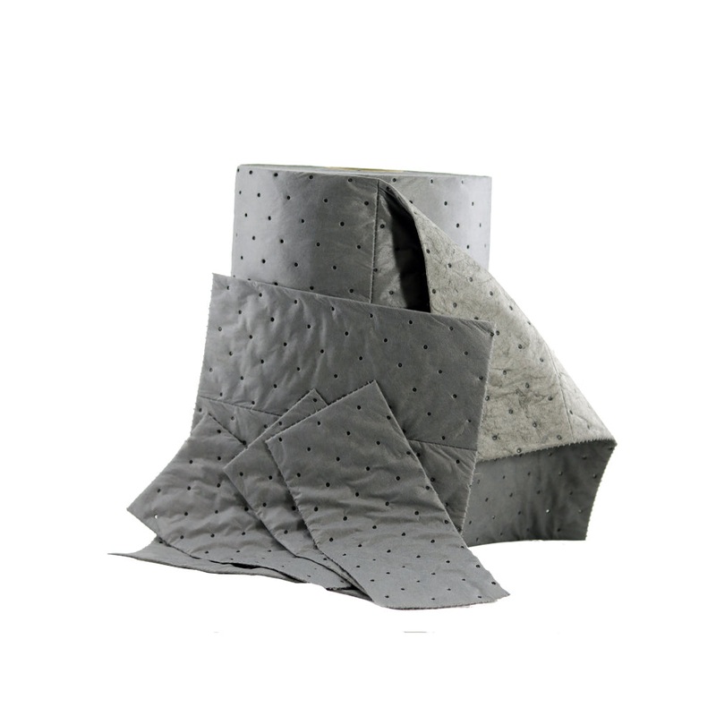 Gray Perforated Universal Absorbent Pads – 16 Inch x 18 Inch