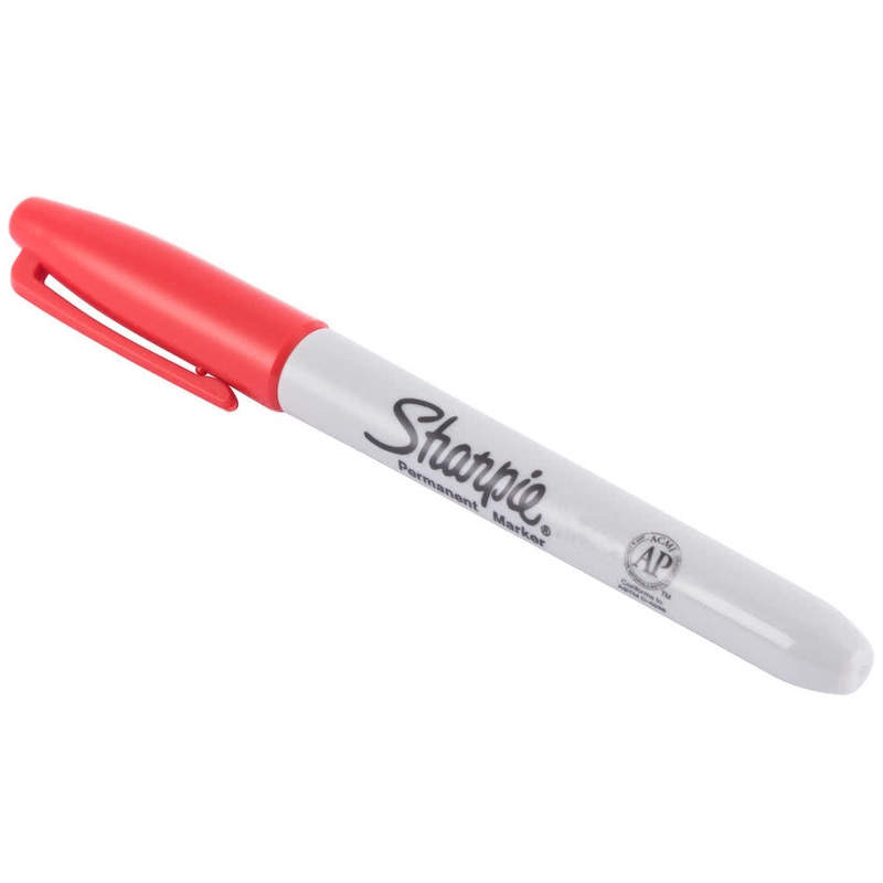 Sharpie Red 1 Count Card Permanent Marker