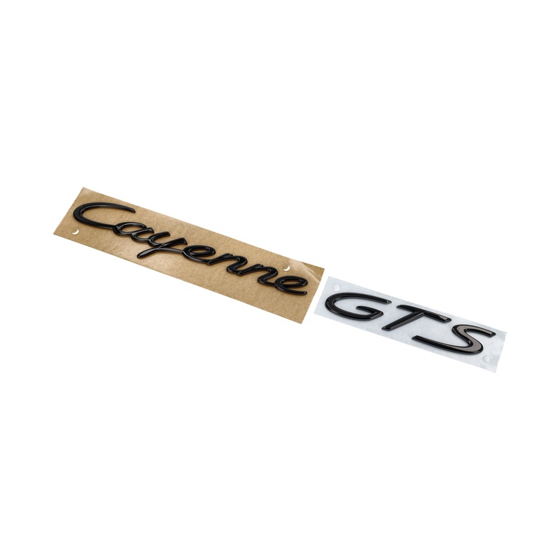 Cayenne GTS Logo – Black – Cayenne | 2020-2025