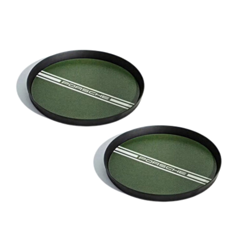 Heritage Design Cup Holder Coaster – 85mm – Cayenne | 2018-2025