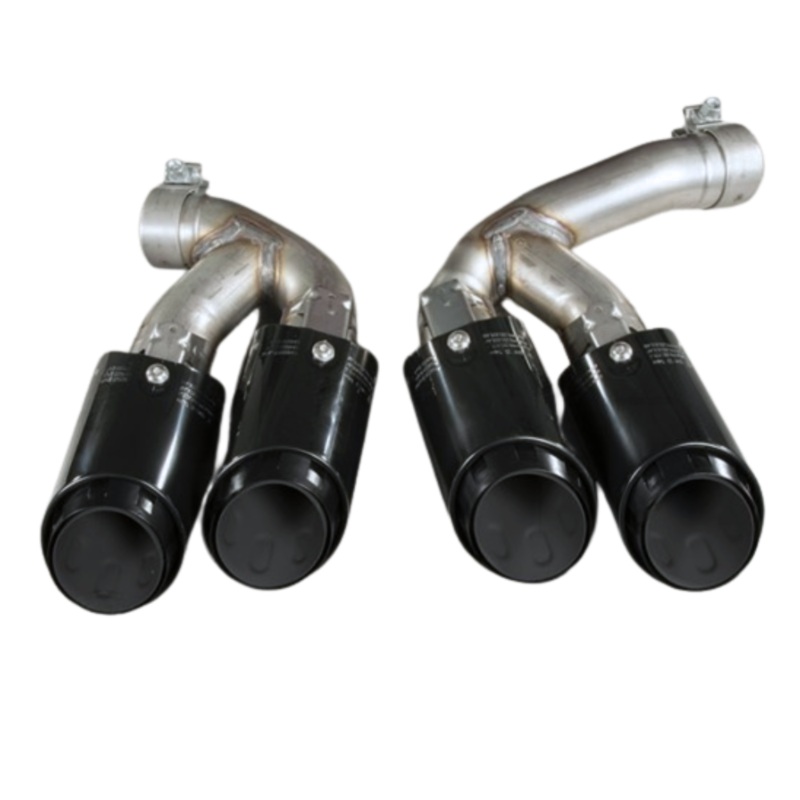 Sport Version Retrofit Kit Tailpipe – Black – Cayenne | 2018-2024