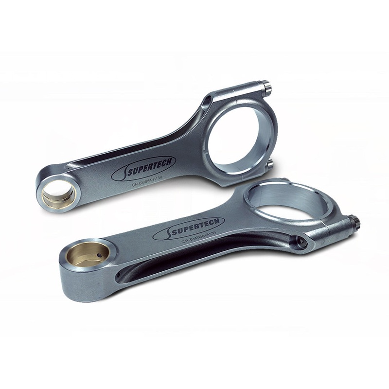Supertech 135mm CC Length H-Beam Connecting Rod – Set of 6 | Multiple BMW Fitments (CR-BMM52-H135-6)